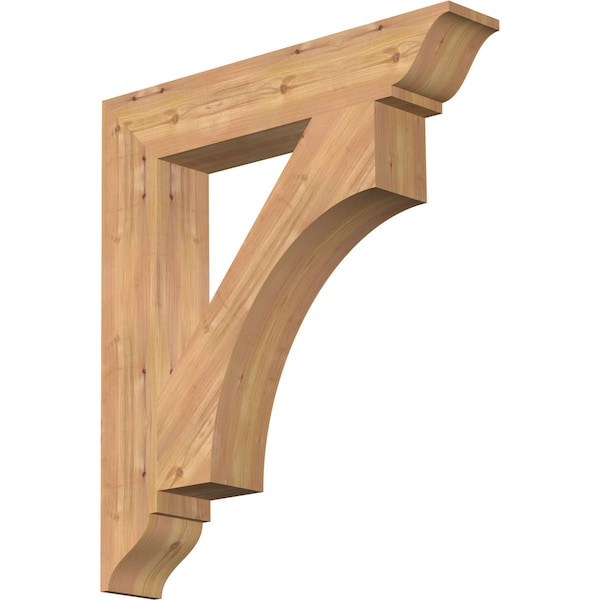 Ekena Millwork Westlake Traditional Smooth Bracket, Western Red Cedar, 5 1/2"W x 32"D x 36"H BKT06X32X36WTL01SWR - main